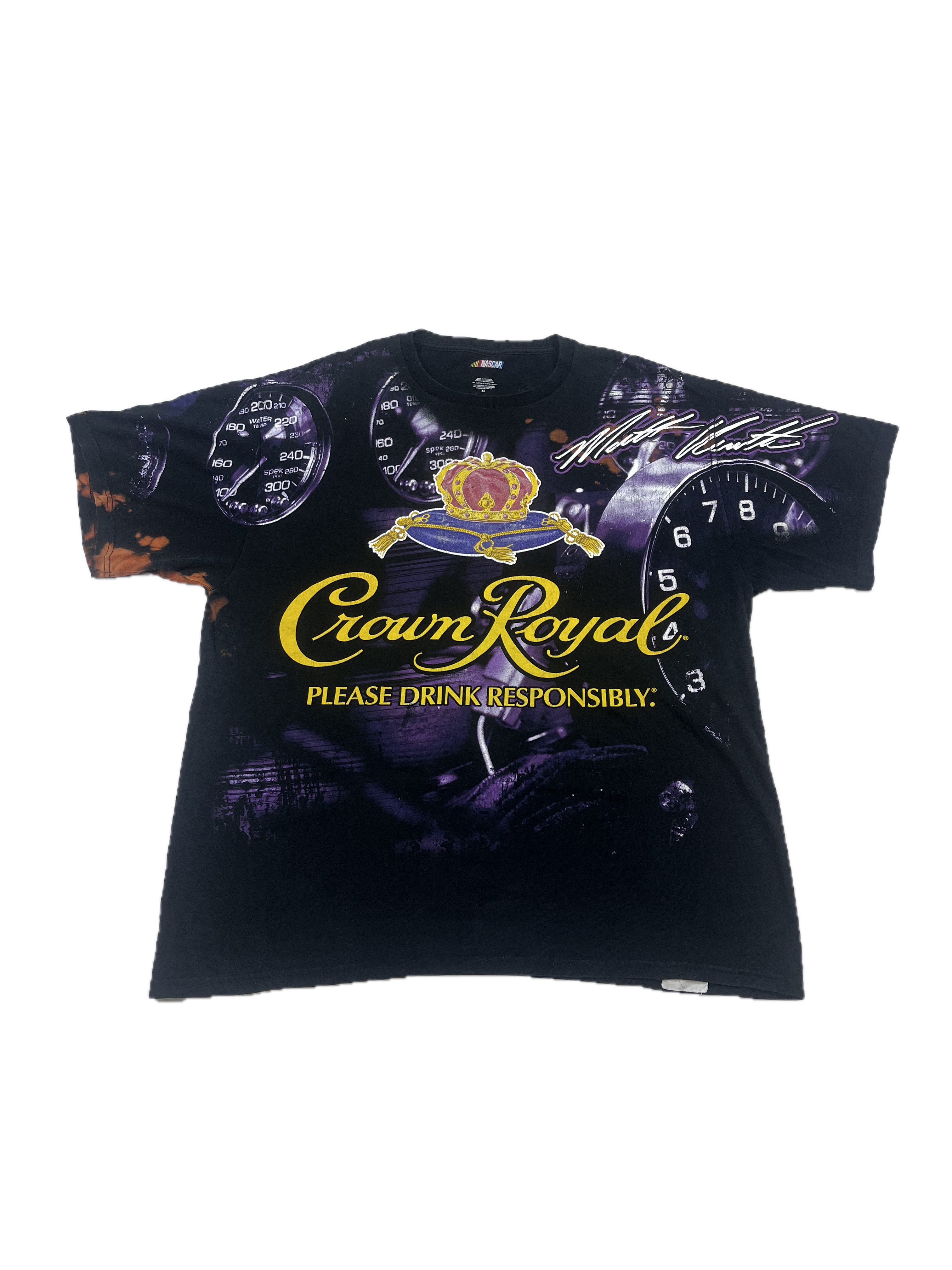 CROWN ROYAL NASCAR TEE SIZE/XL