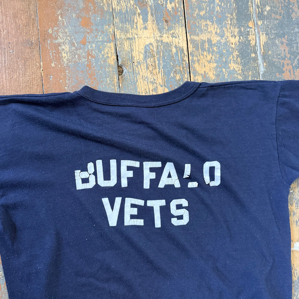 Vintage Buffalo Vets Cotton Jersey Size Medium