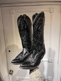 BLACK COWBOY BOOTS