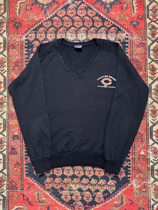 VINTAGE CHICAGO BEARS V NECK LONGSLEEVE SIZE MEDIUM