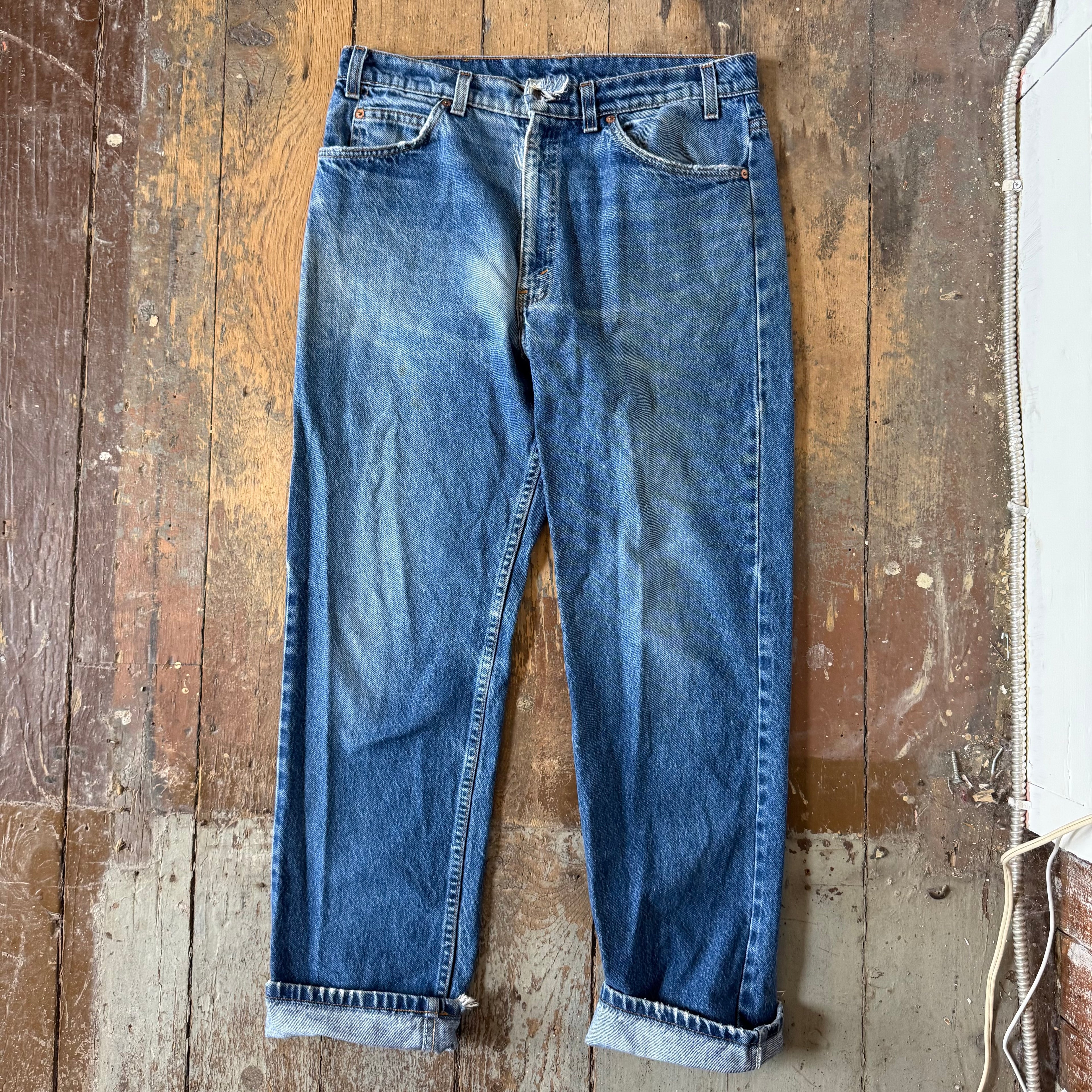 Vintage Levis Orange Tab Jeans Size - 33W