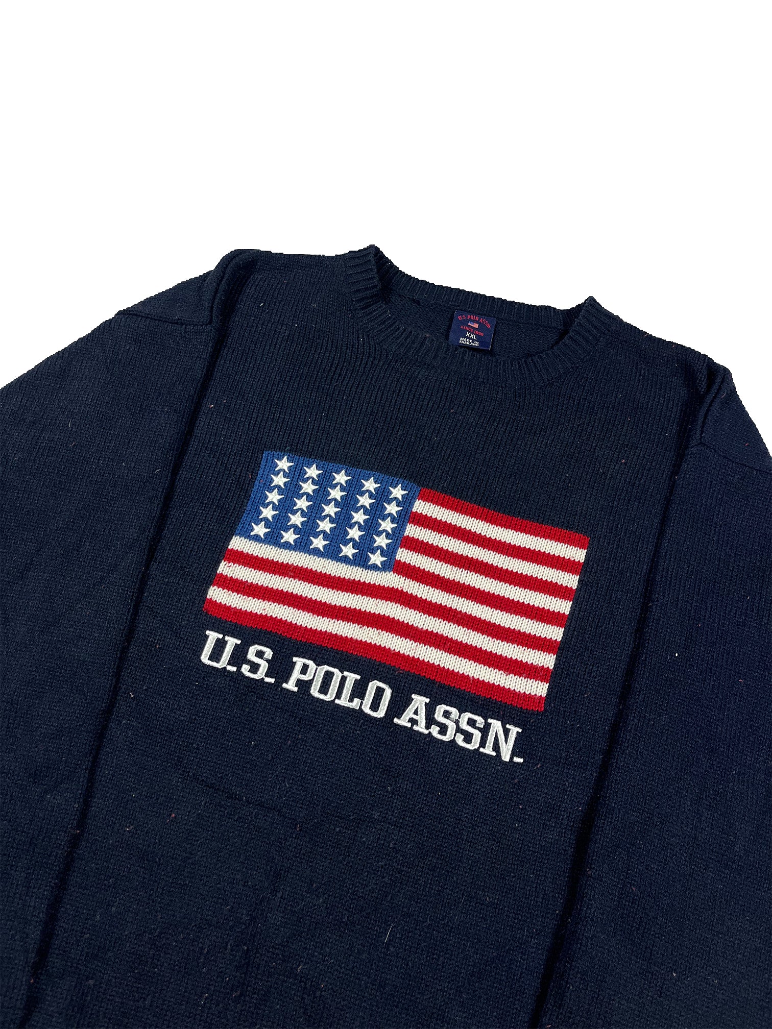 VINTAGE KNIT U.S POLO ASSN. KNIT SWEATER SIZE XXL