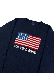 VINTAGE KNIT U.S POLO ASSN. KNIT SWEATER SIZE XXL