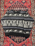 VINTAGE DARK GREY TREES EDDIE KNIT SIZE LARGE