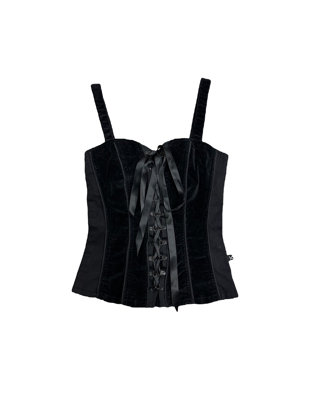VELVET CORSET SIZE SMALL