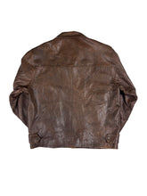 Load image into Gallery viewer, VINTAGE FADED ST JOHNS BAY LEATHER JACKET SIZE MEDIUM