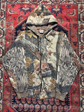 VINTAGE LINED REALTREE ZIP UP HOODIE SIZE LARGE
