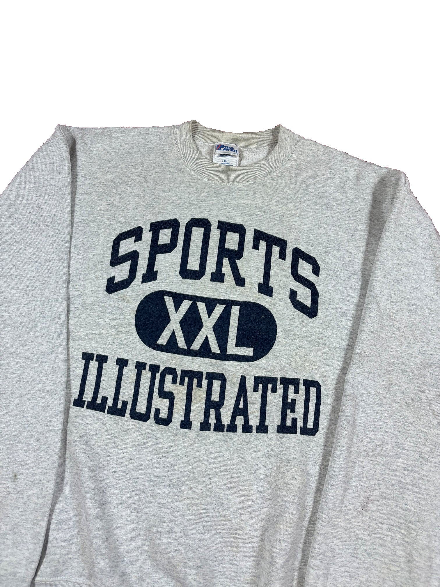 VINTAGE GREY SPORTS ILLUSTRATED CREWNECK SIZE LARGE