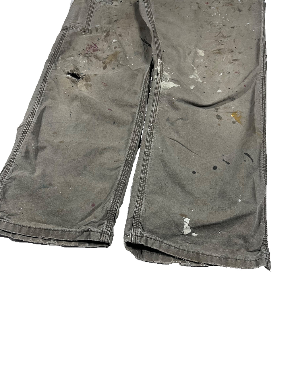 CARHARTT PAINT SPLATTER CARPENTER PANTS SIZE 36W