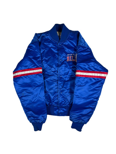 VINTAGE STARTER BUFFALO BILLS BOMBER JACKET SIZE LARGE