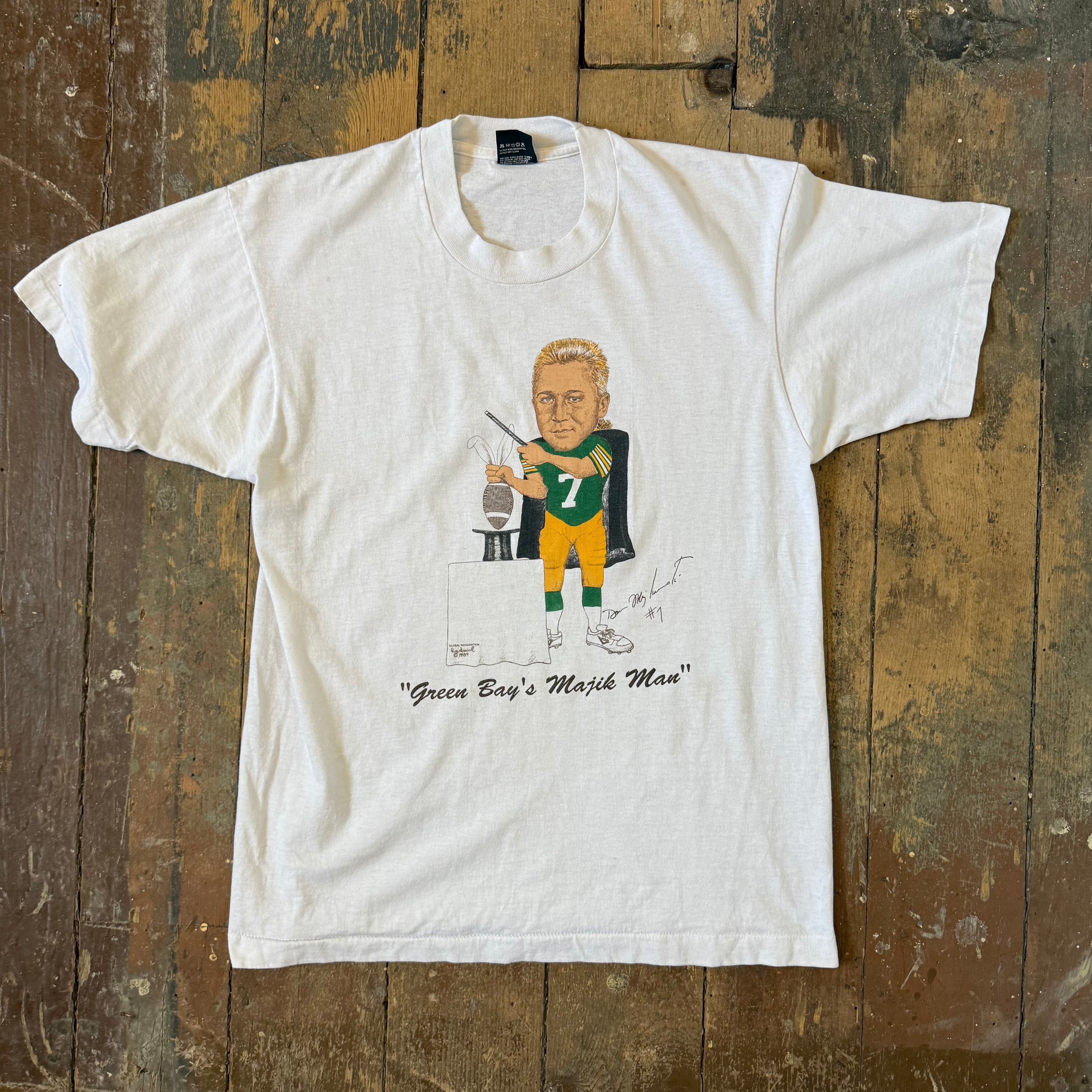 Vintage Green Bay T Shirt Size Medium