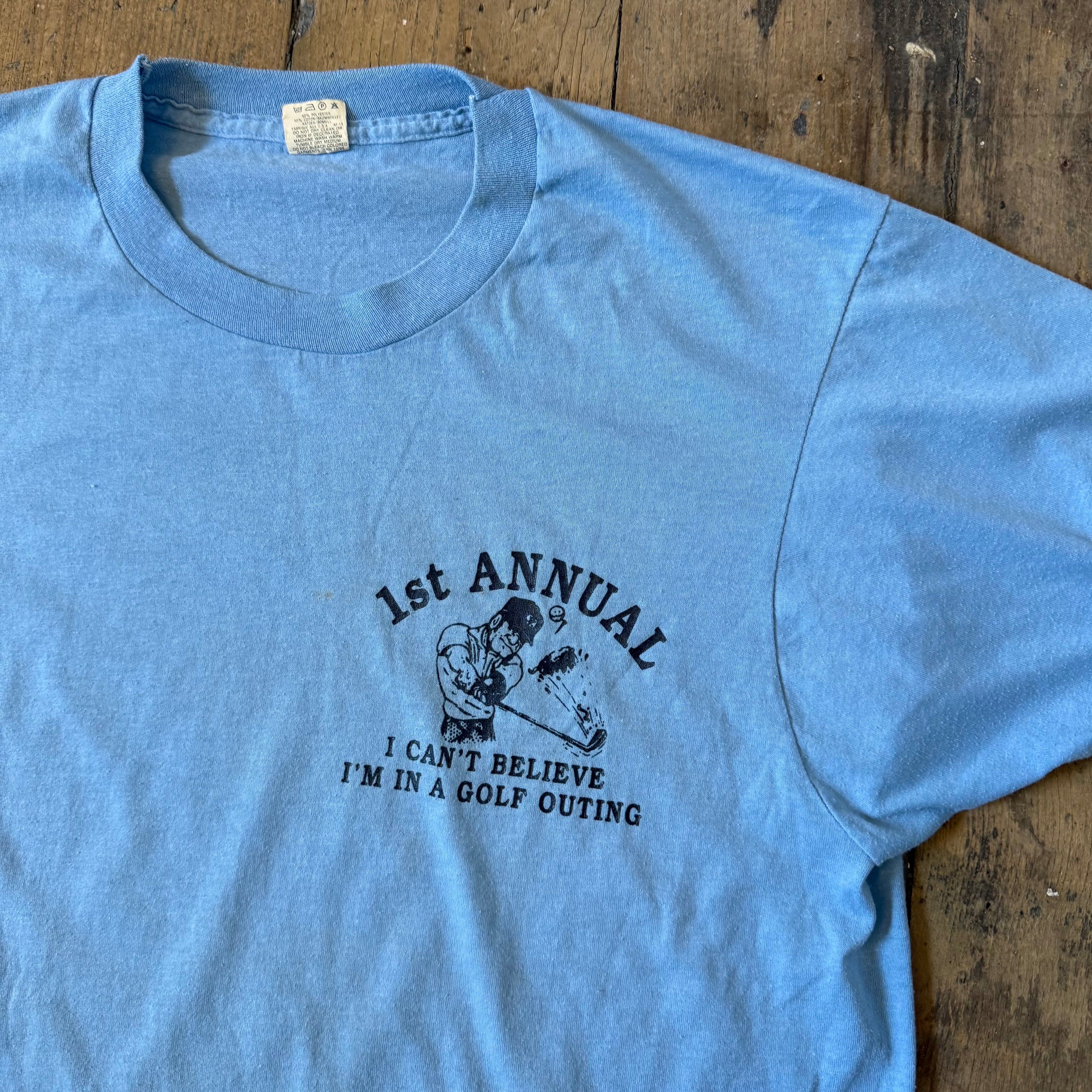 1980s Golf T Shirt Size S - M