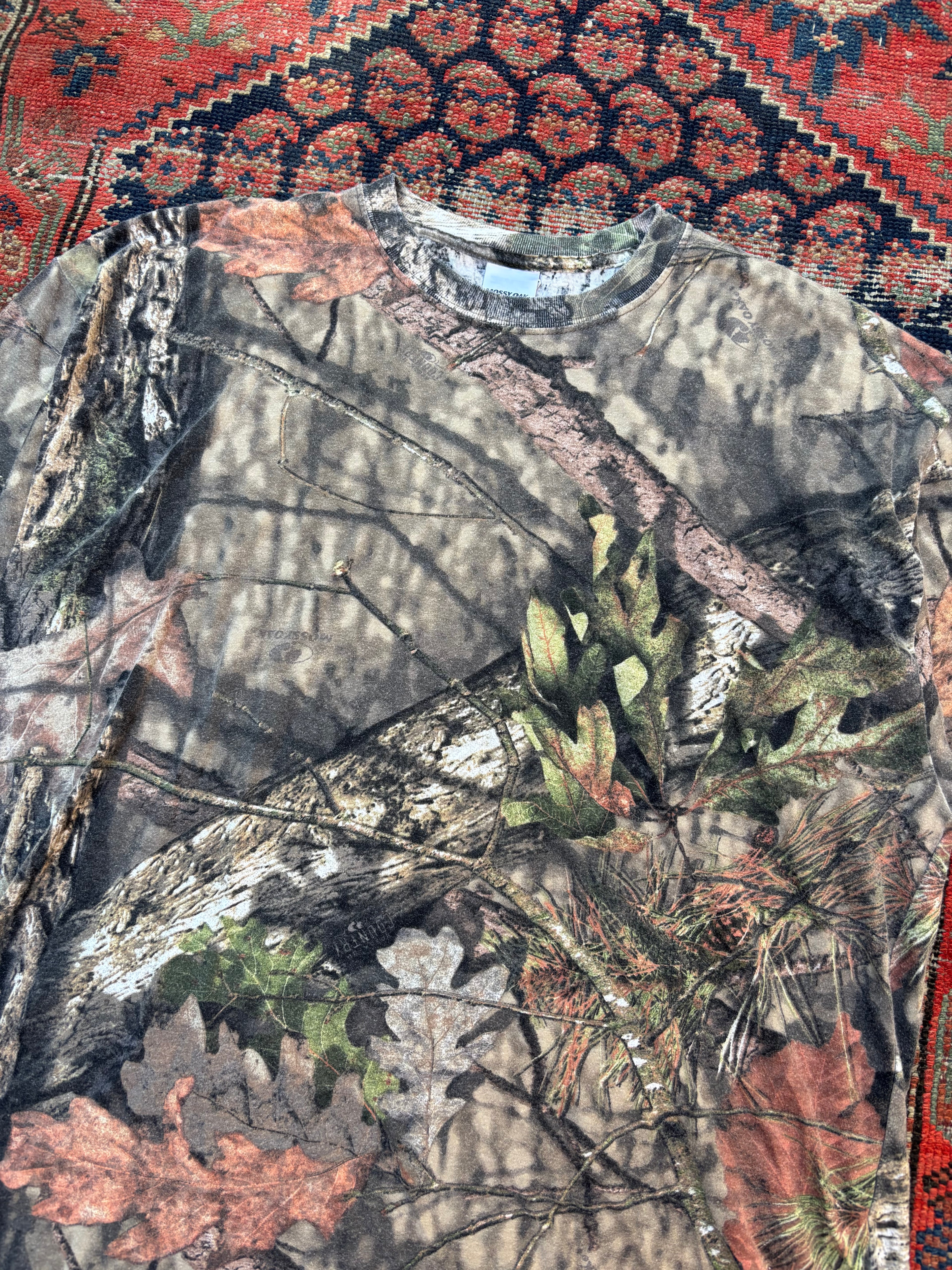 VINTAGE REALTREE MOSSY OAK TEE SIZE XL