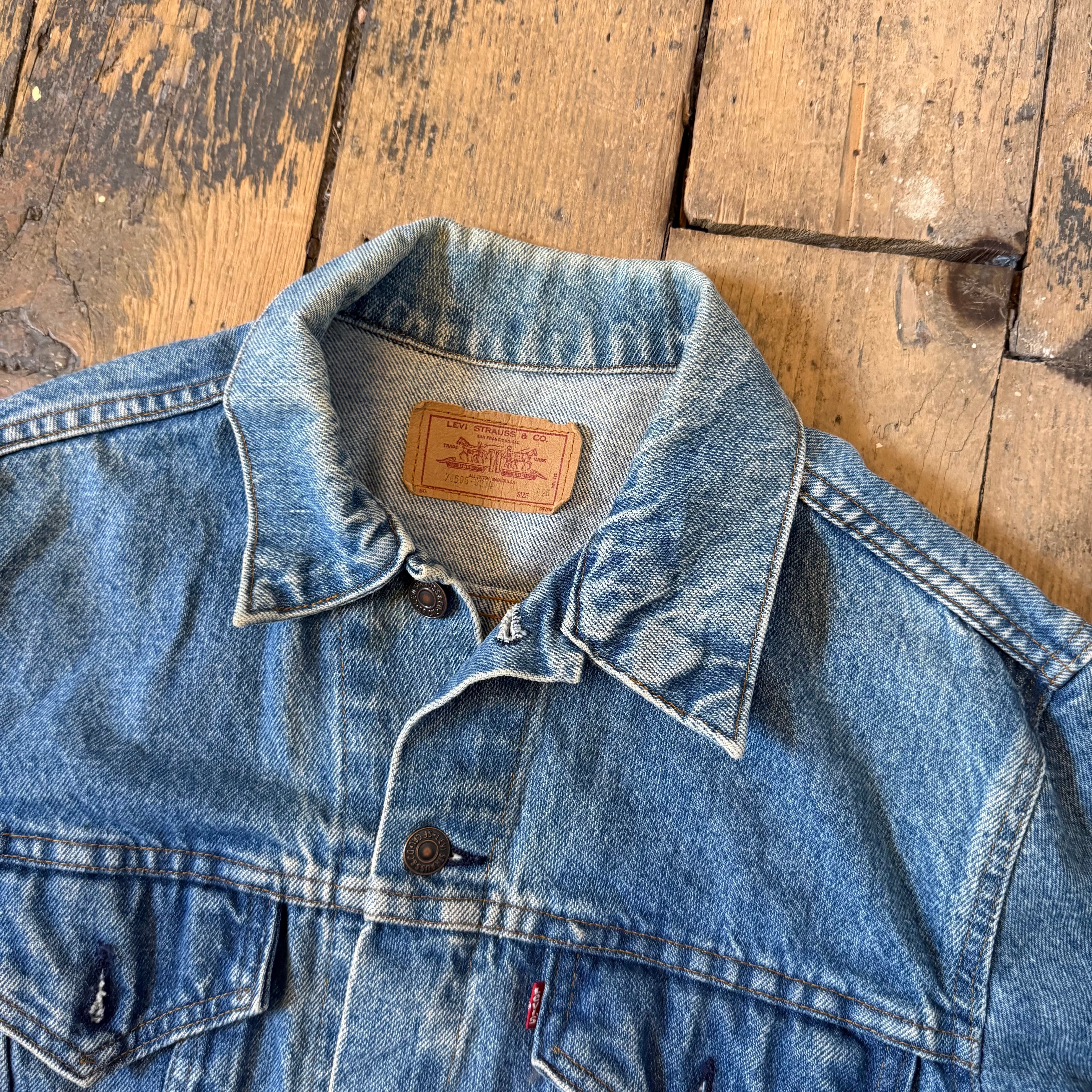 1980s Levi’s Type 3 Denim Jacket Size Small
