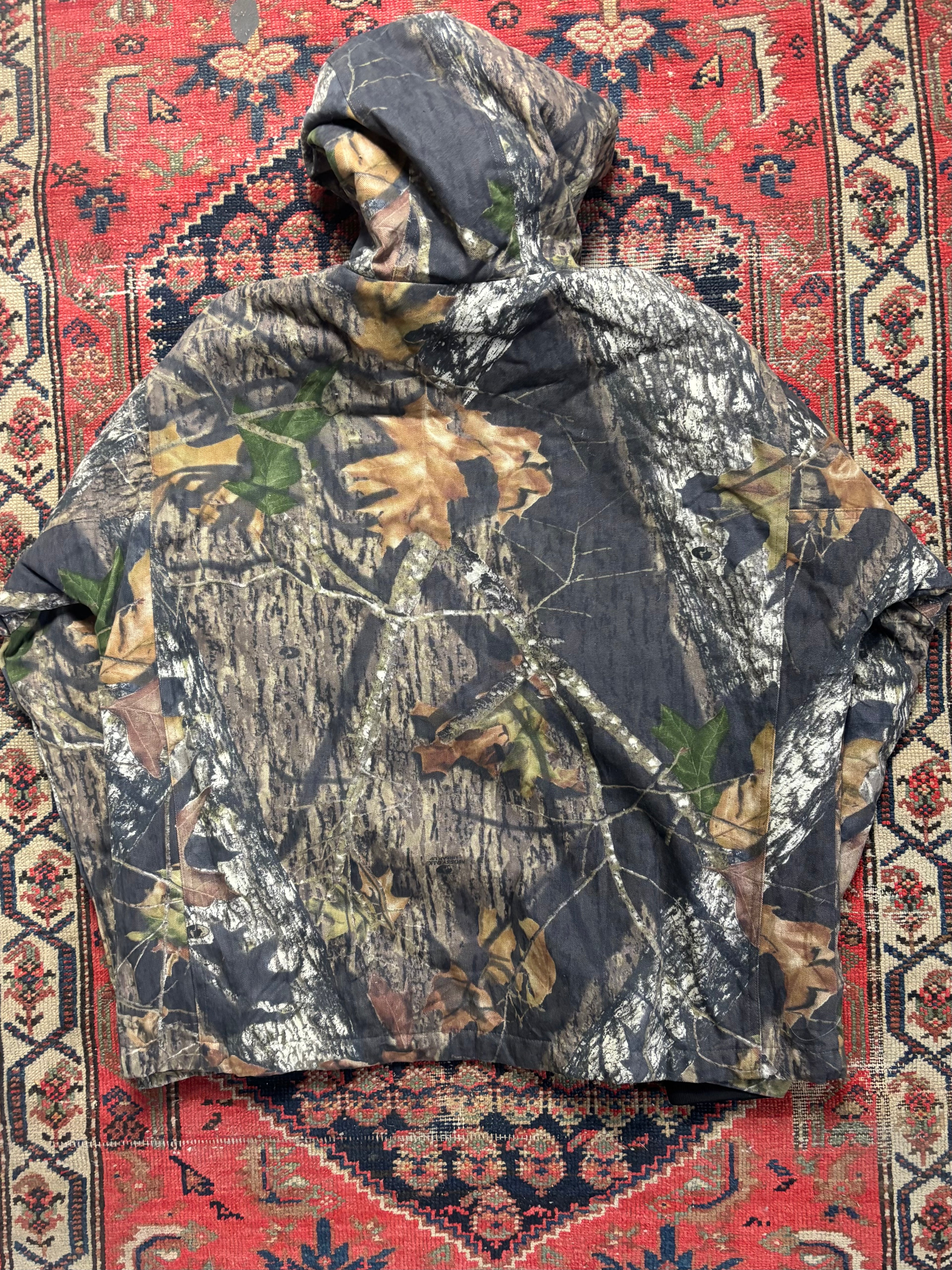 VINTAGE FLEECE LINED REALTREE MOSSY OAK “WAL-MART” JACKET SIZE LARGE