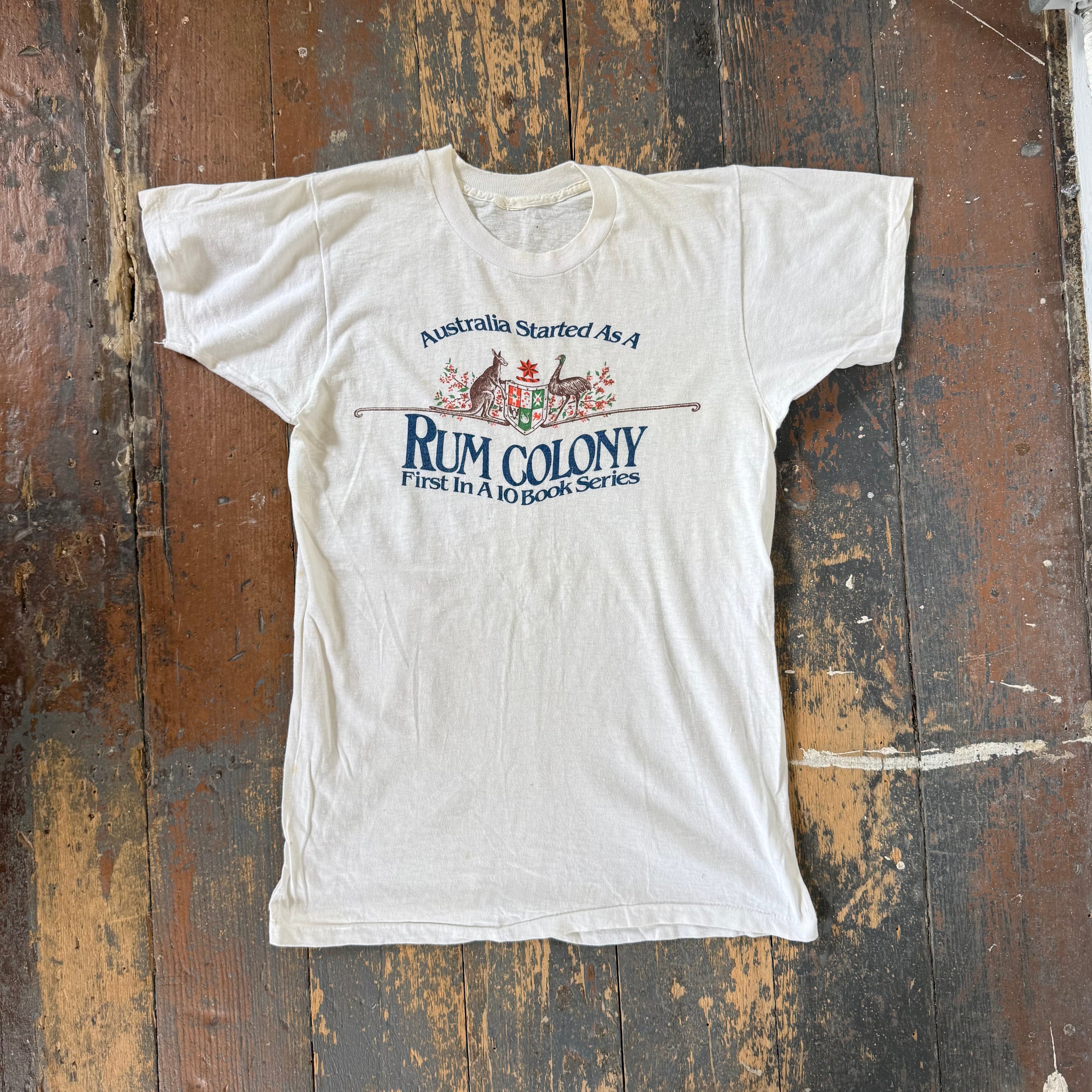 Vintage Australia Rum T Shirt Size Small