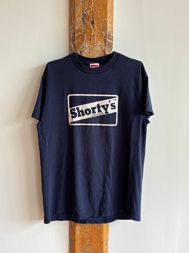 VINTAGE NAVY 1990s SHORTYS TEE SIZE LARGE