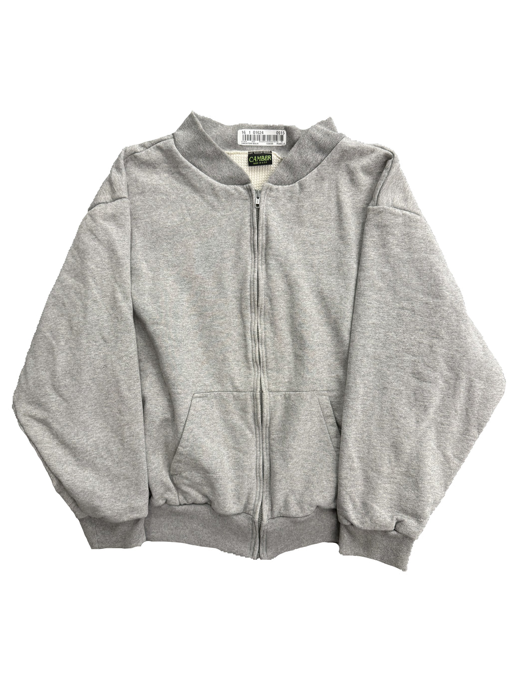 Vintage Camber Zip-Up Crewneck