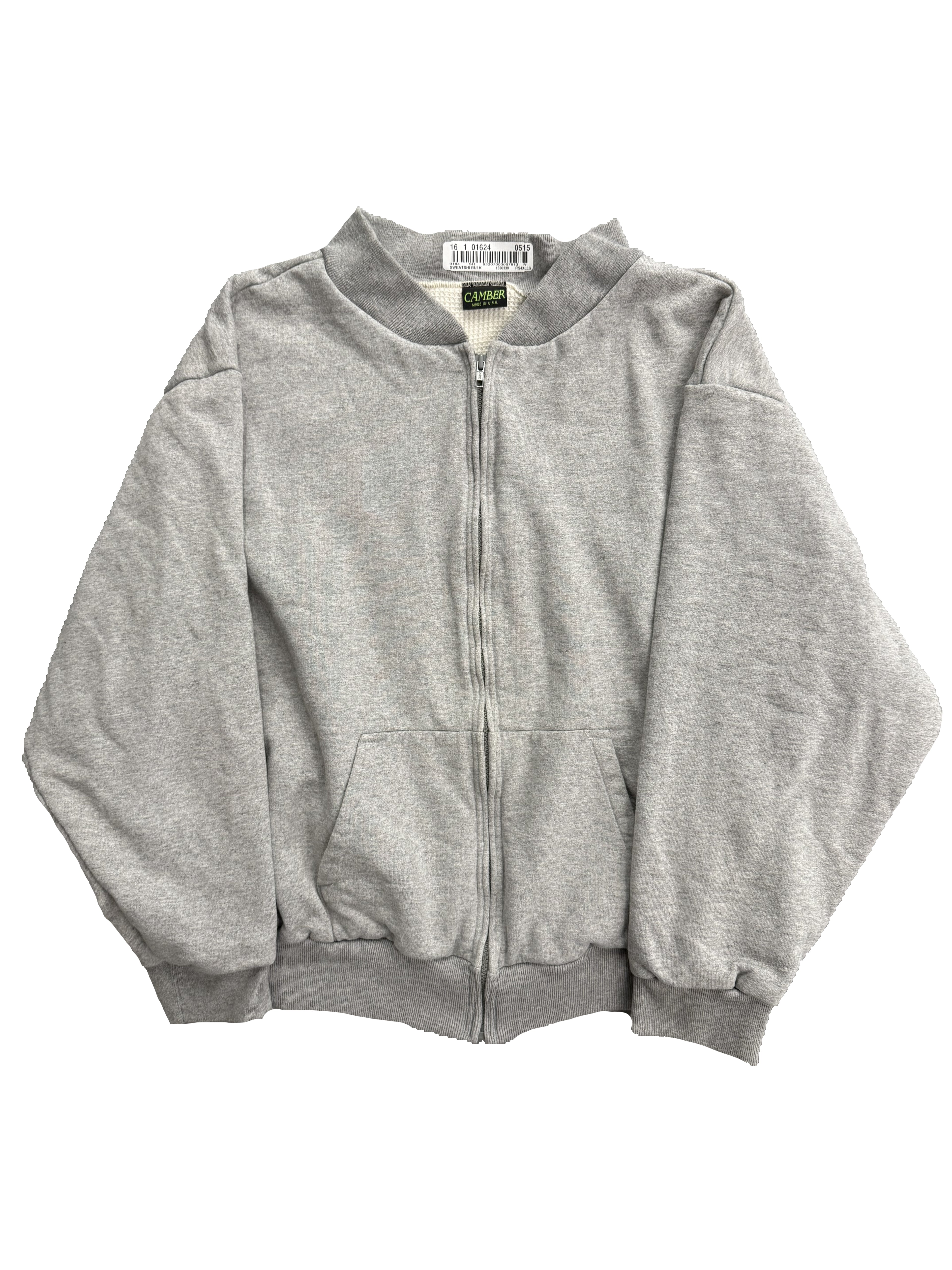 Vintage Camber Zip-Up Crewneck
