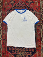 Load image into Gallery viewer, VINTAGE WHITE ANCASTER RINGER TEE SIZE LARGE