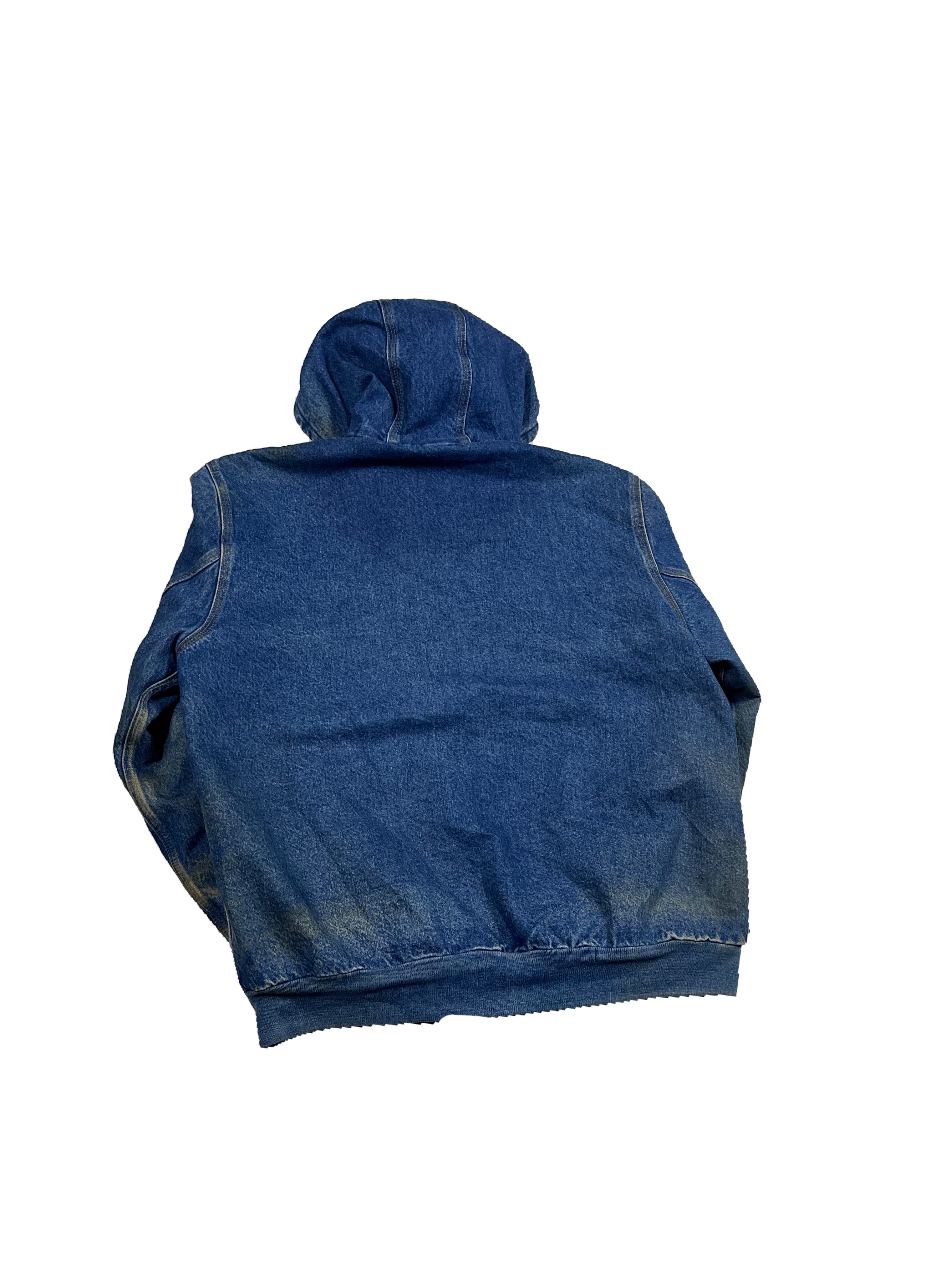 VINTAGE DENIM CARHARTT JACKET SIZE LARGE