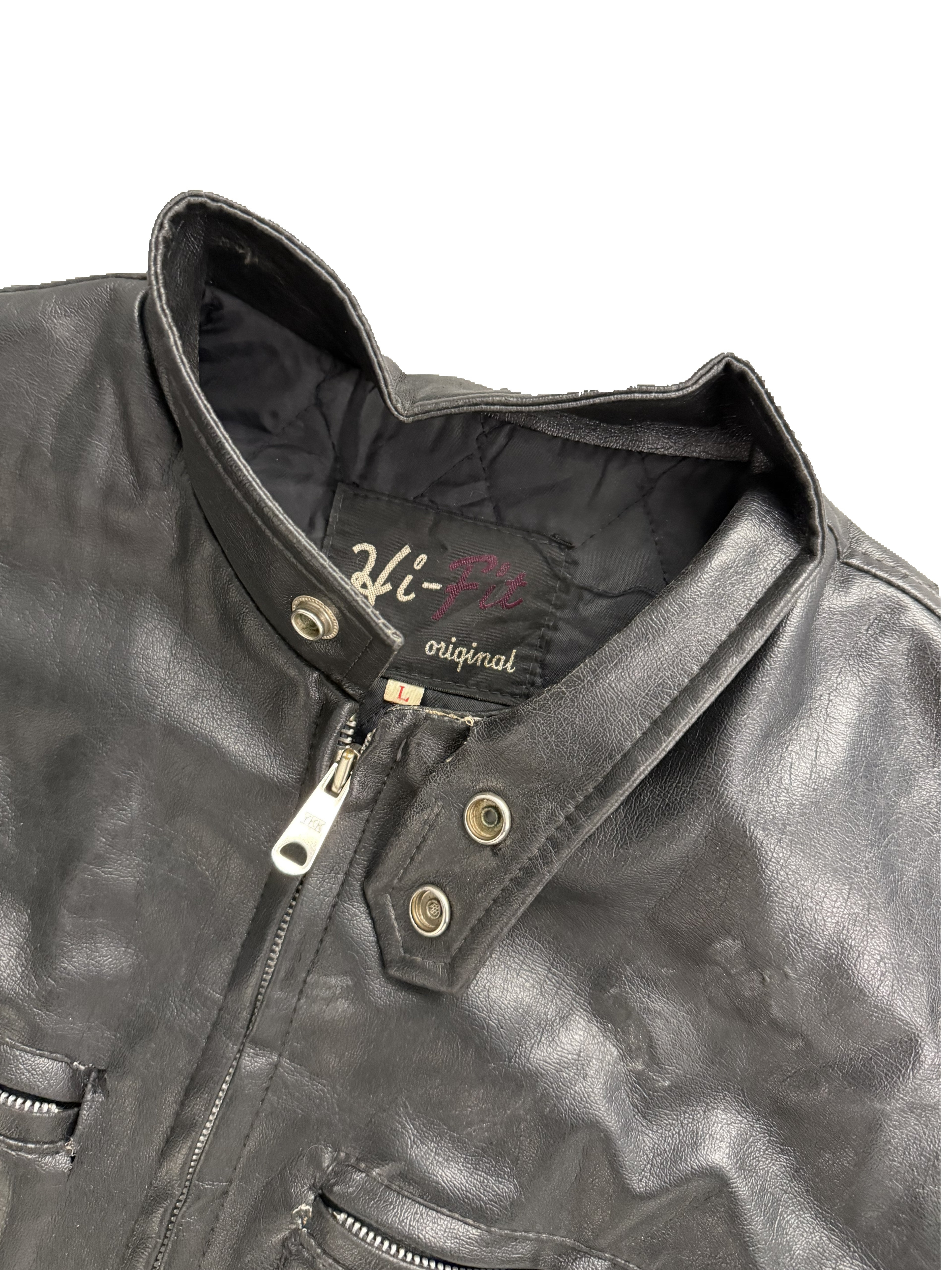 Vintage Hi-Fit Leather Jacket