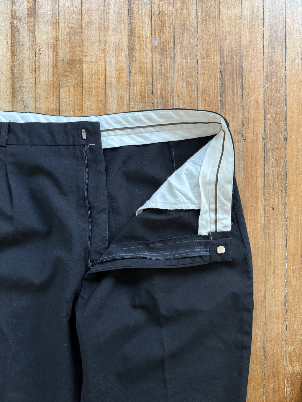 Pleated Wool Trousers Size/34W