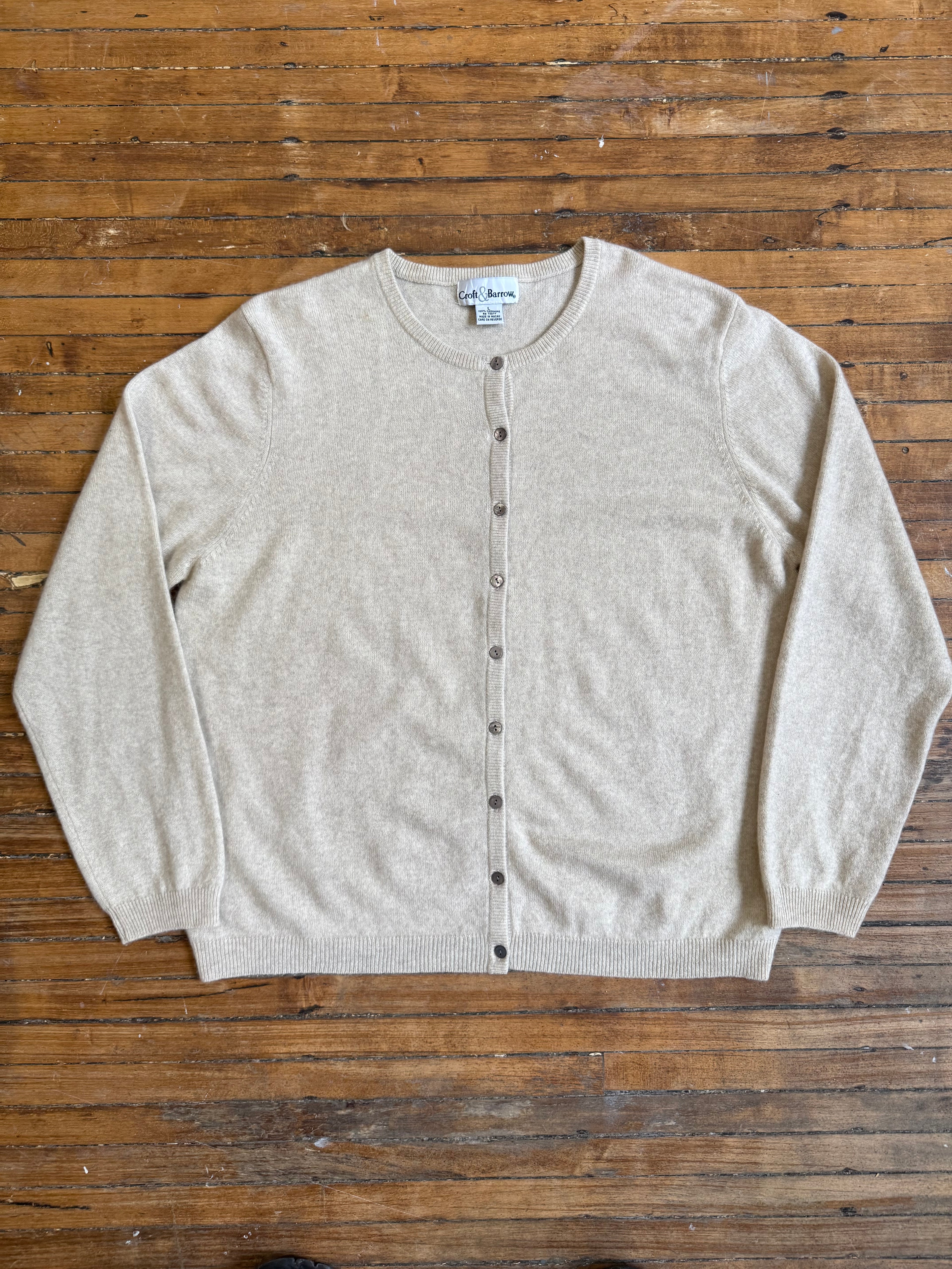 Vintage Front Button Cardigan