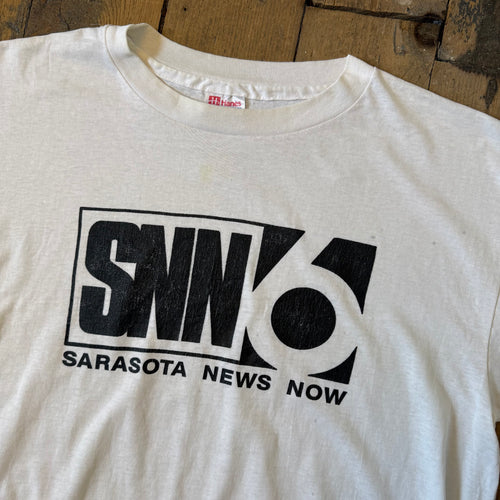 Vintage Sarasota News T Shirt Size Large
