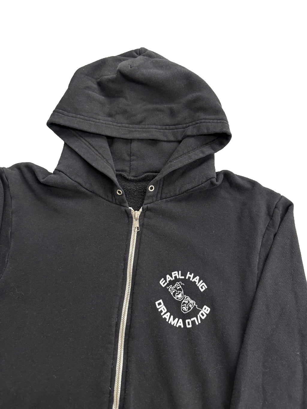 Vintage Drama Zip-Up Hoodie