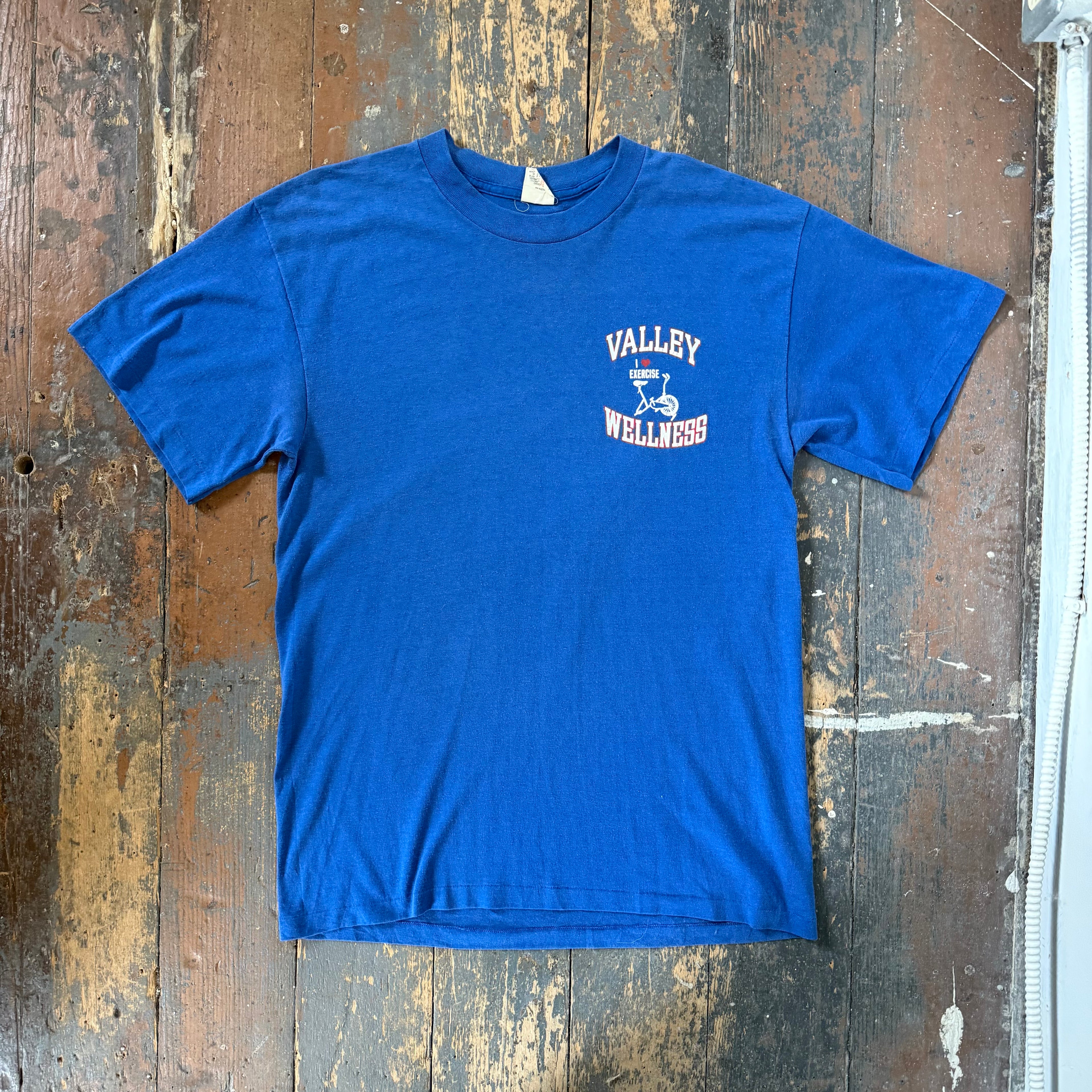 Vintage Exercise T Shirt Size L