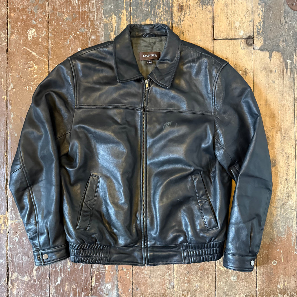Vintage DANIER Leather Jacket Size Large