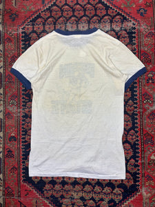 VINTAGE PENN STATE FOOTBALL RINGER TEE SIZE SMALL