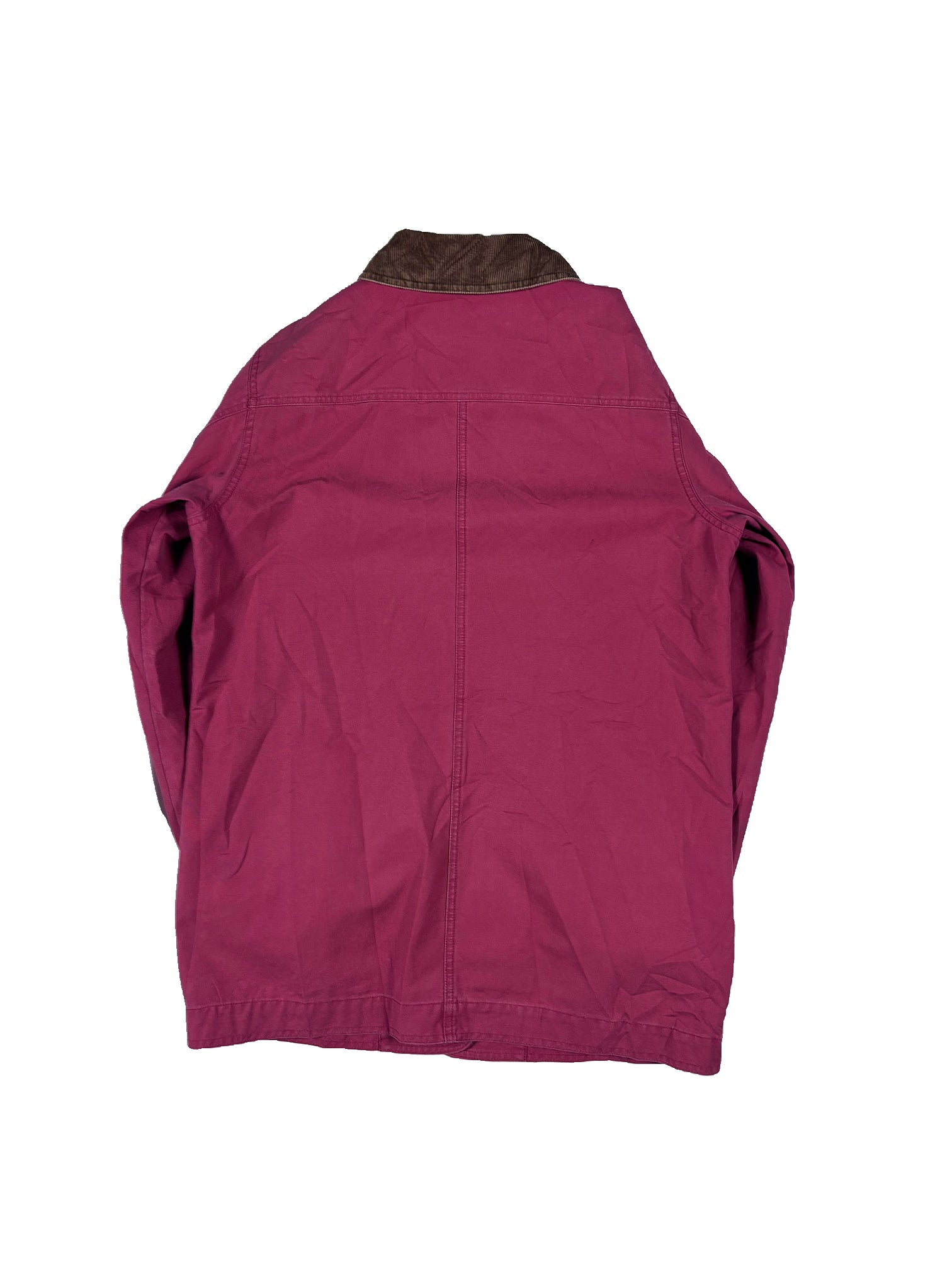 VINTAGE SALMON PINK LL BEAN CHORE JACKET SIZE MEDIUM