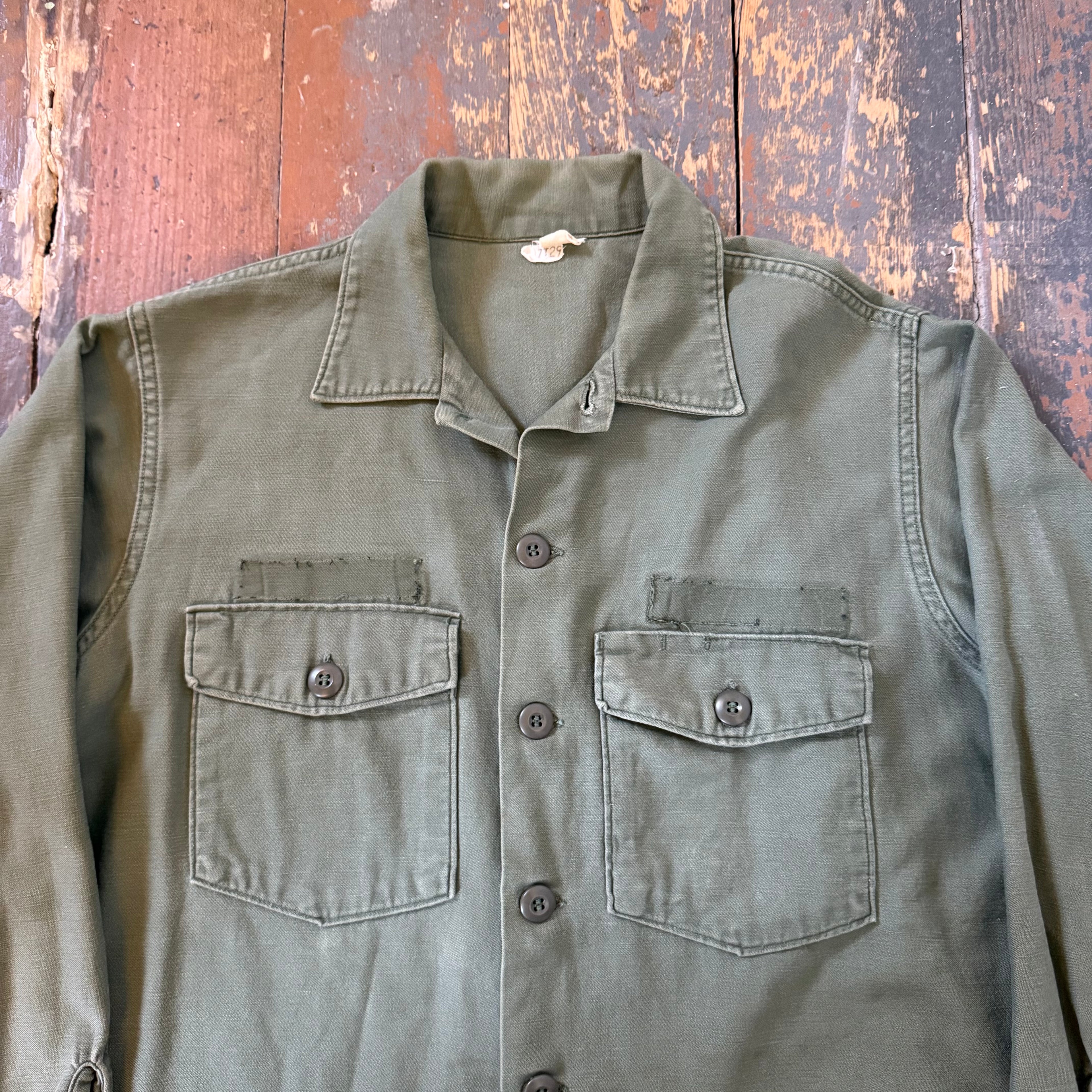 Vintage Military Button Up - Size Medium