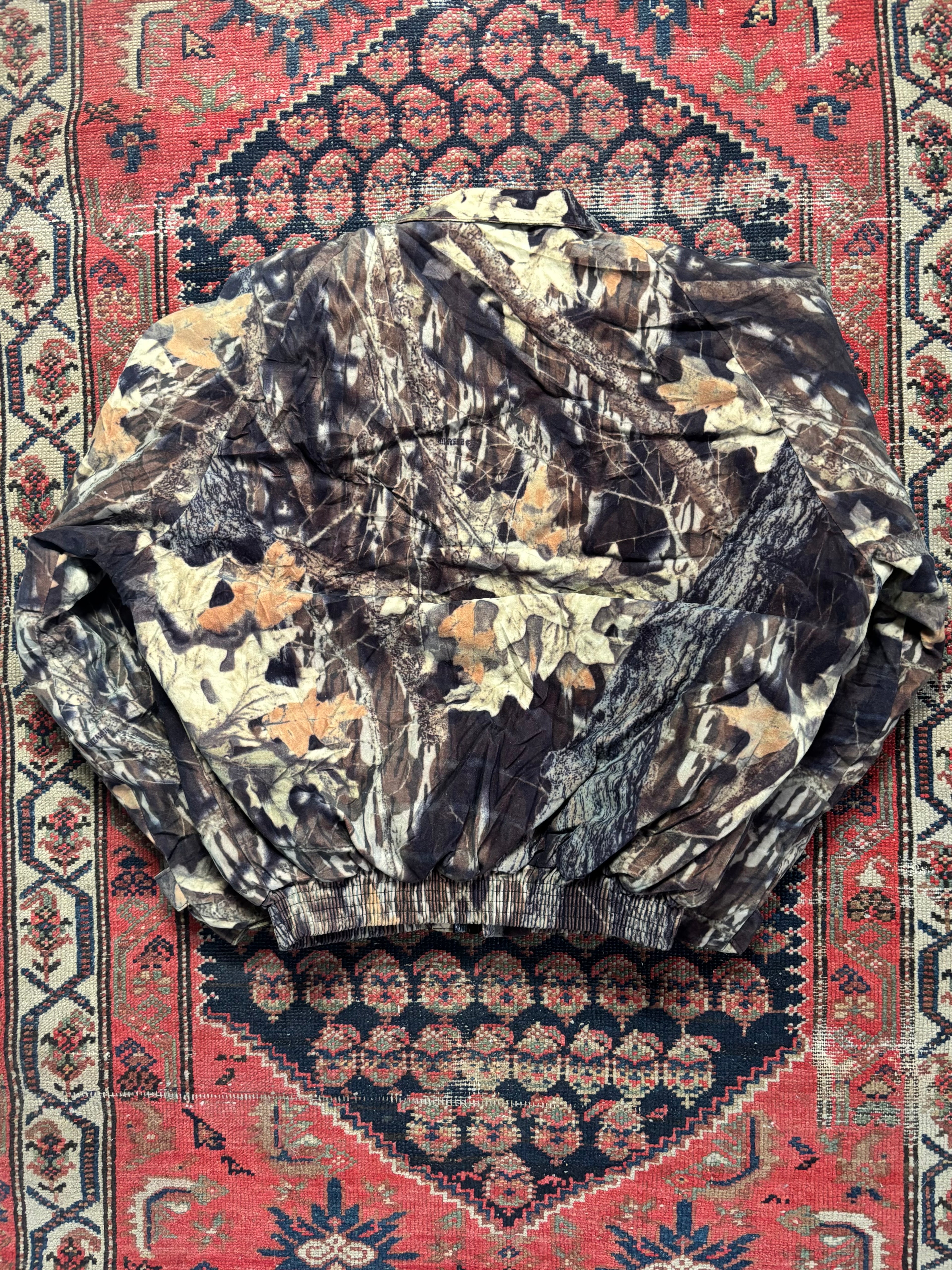 VINTAGE LINED REALTREE ZIP-UP BOMBER SIZE LARGE