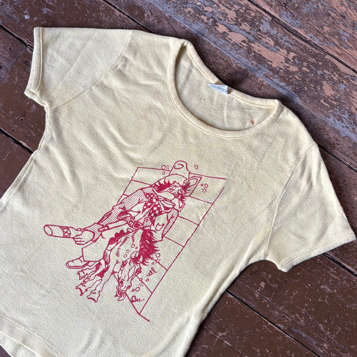 Vintage Red Horse Saloon T Shirt Size - XS