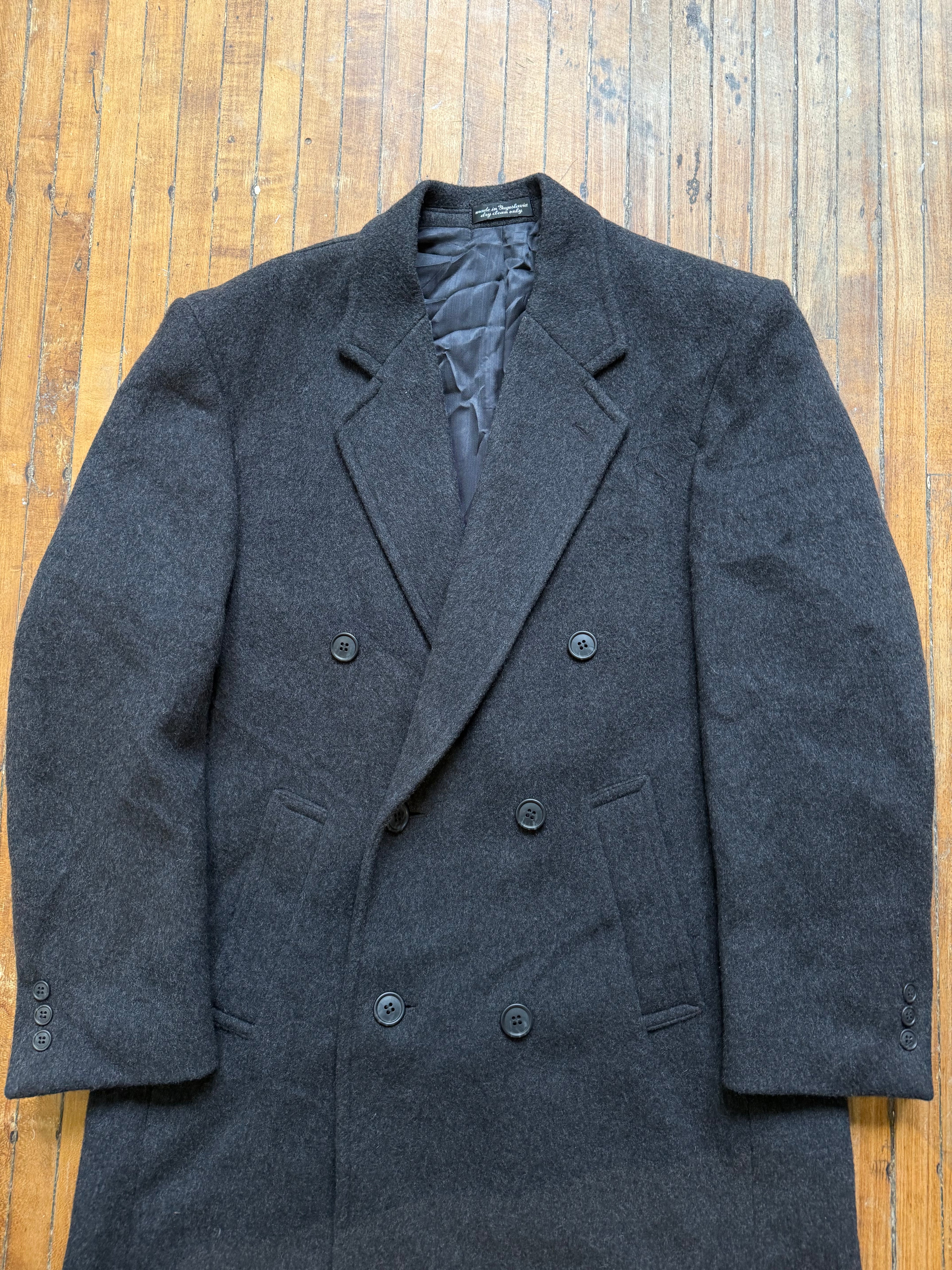 Vintage Cashmere Overcoat