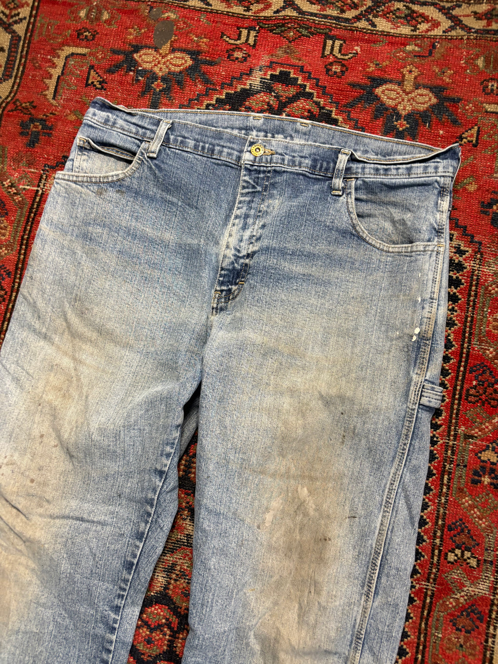 VINTAGE FADED DICKIES DENIM W/36