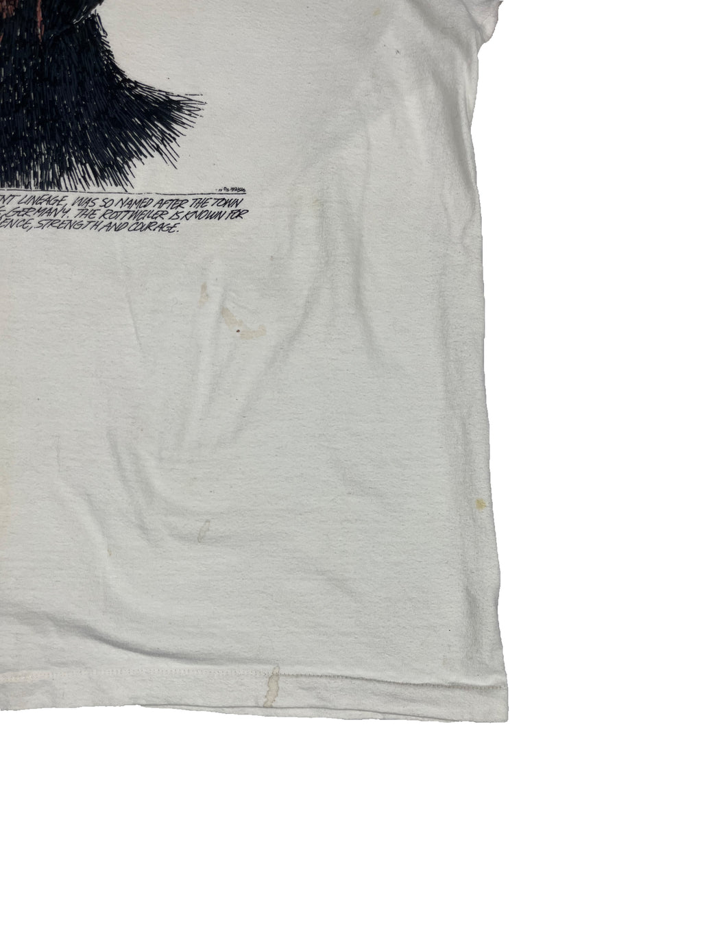 VINTAGE “ROTTWEILER” TEE SIZE XL