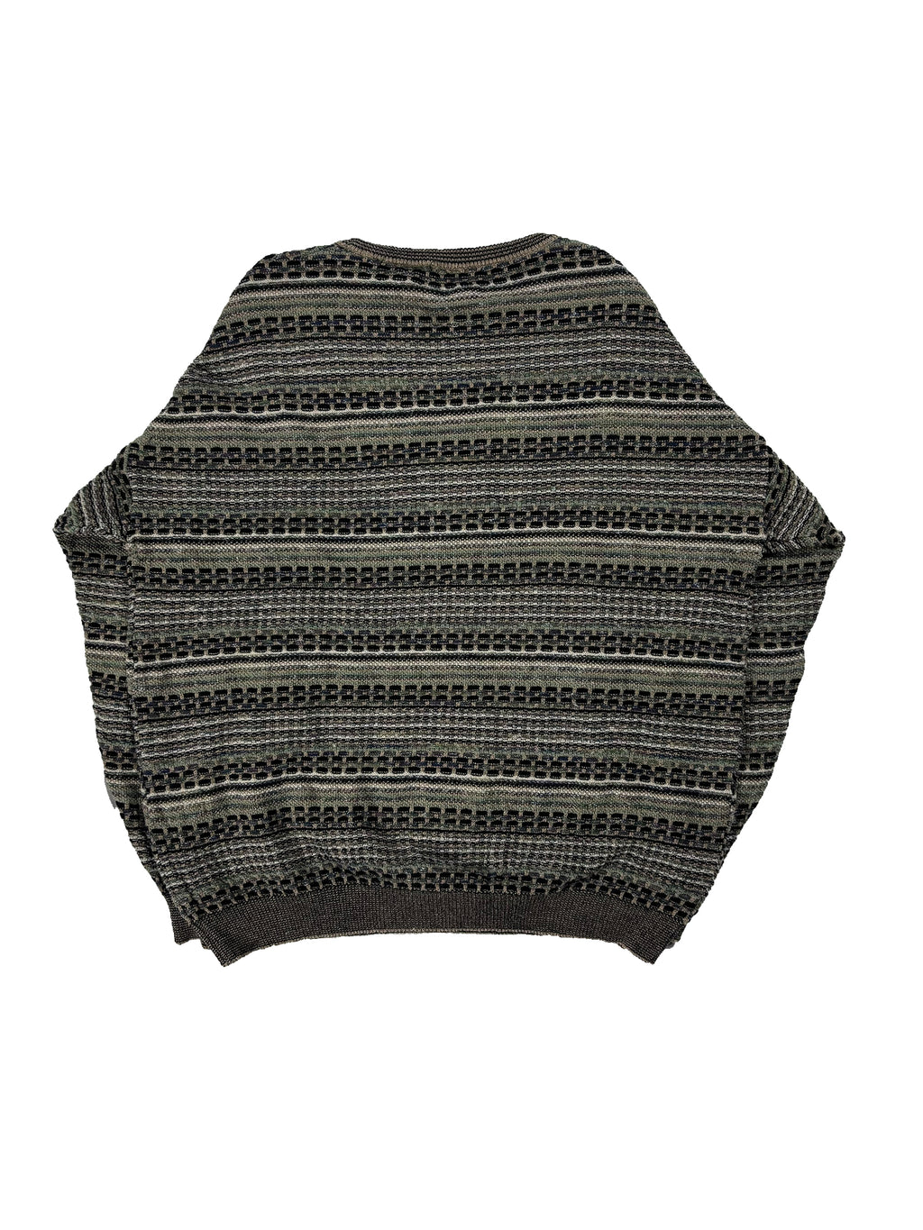 VINTAGE JANTZEN MULTI-PATTERN KNIT SIZE LARGE