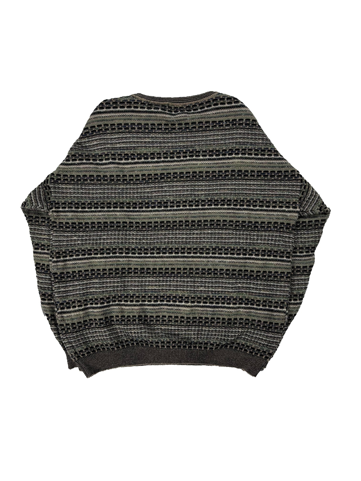 VINTAGE JANTZEN MULTI-PATTERN KNIT SIZE LARGE