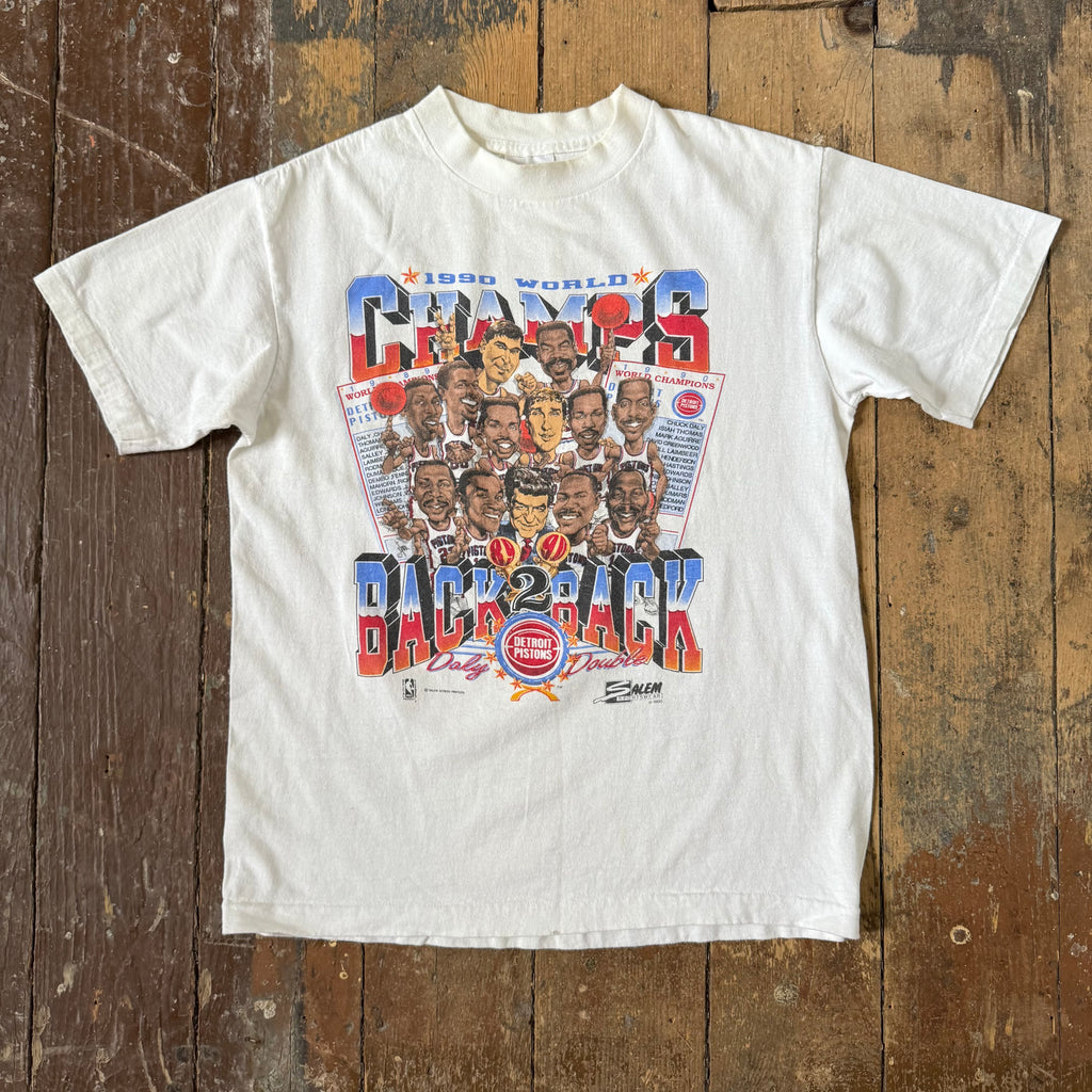 Vintage 1990 Detroit Champions T Shirt Size - Small