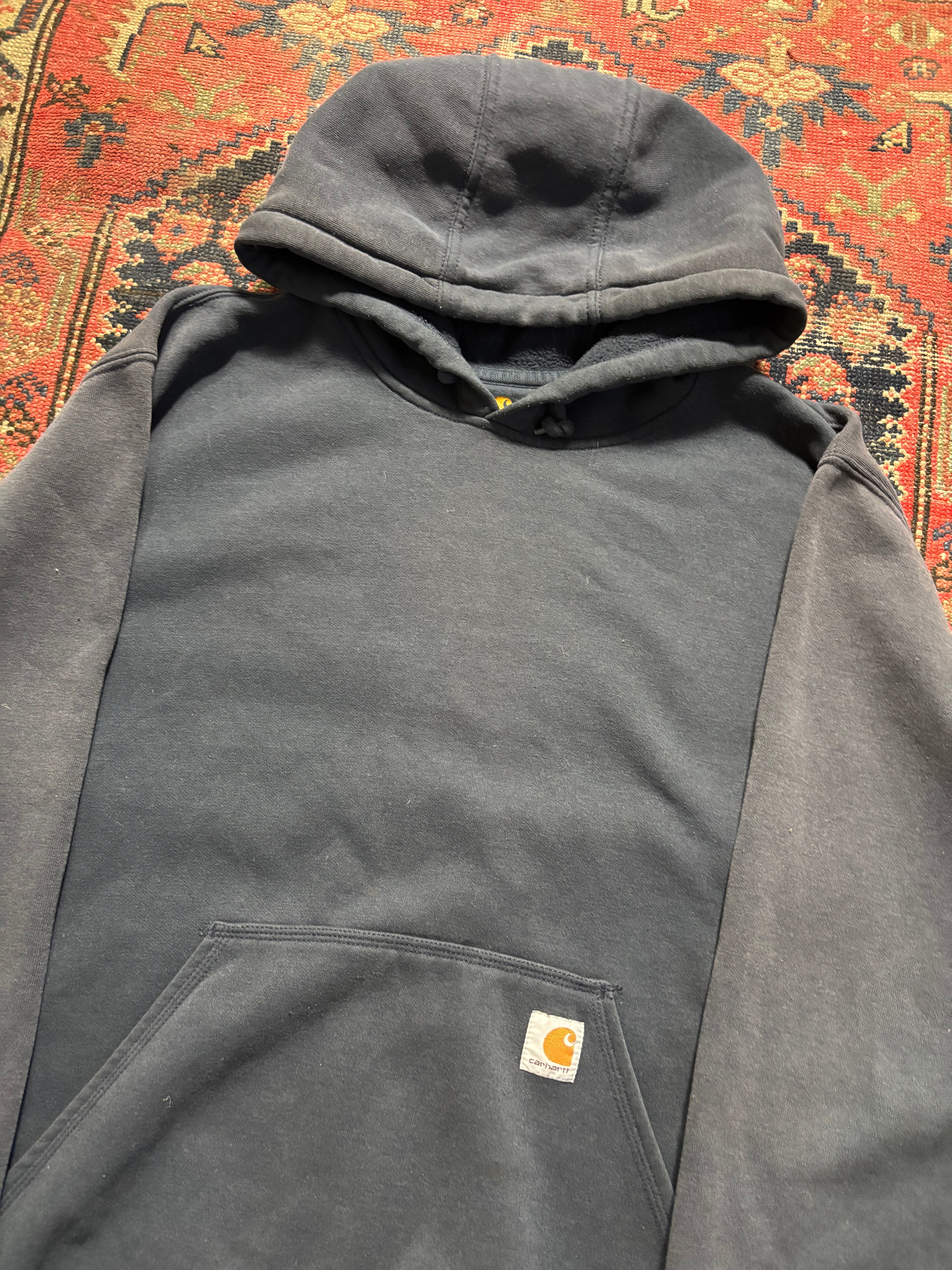 NAVY BLUE CARHARTT HOODIE SIZE XL