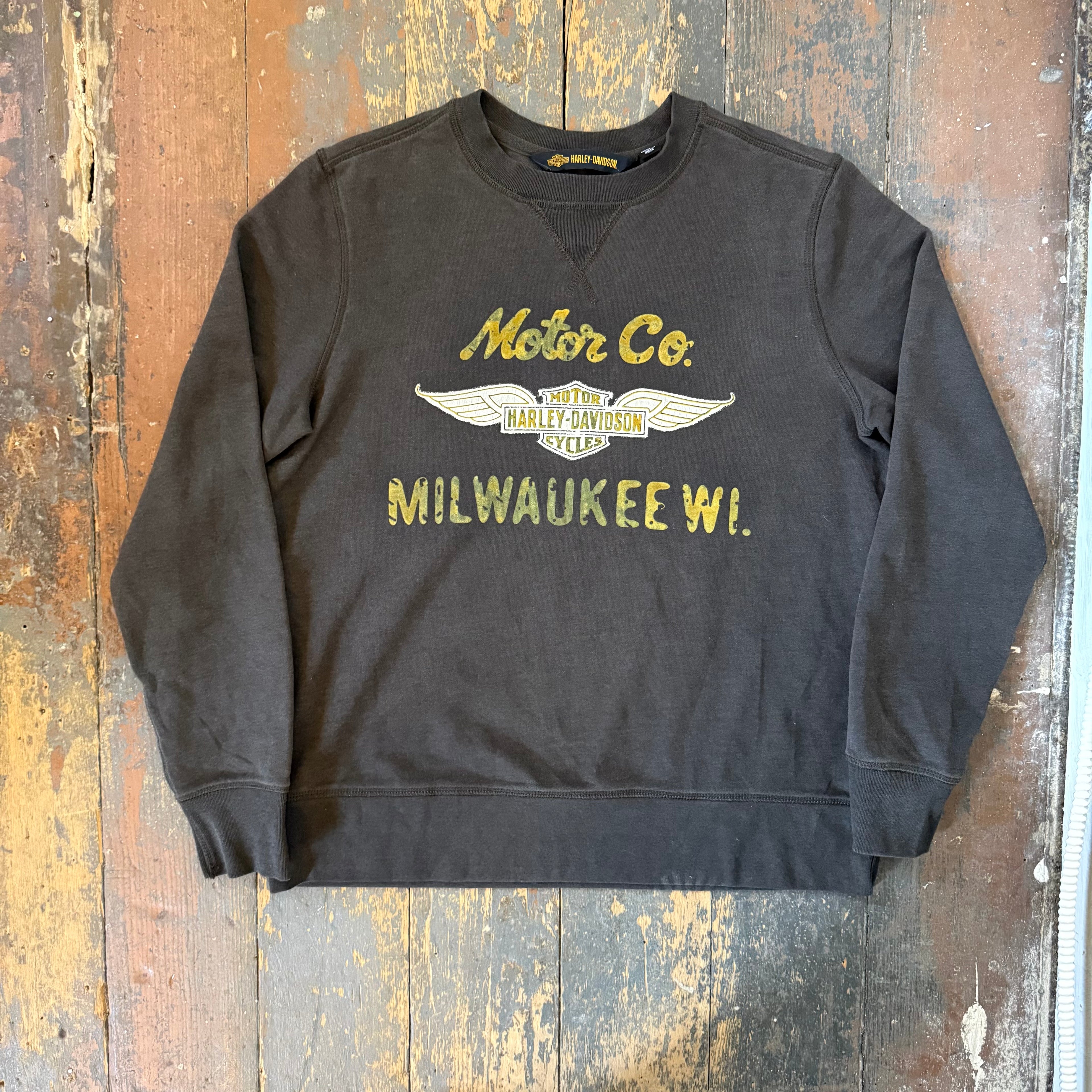 Vintage Harley Davidson Crewneck - Size Small