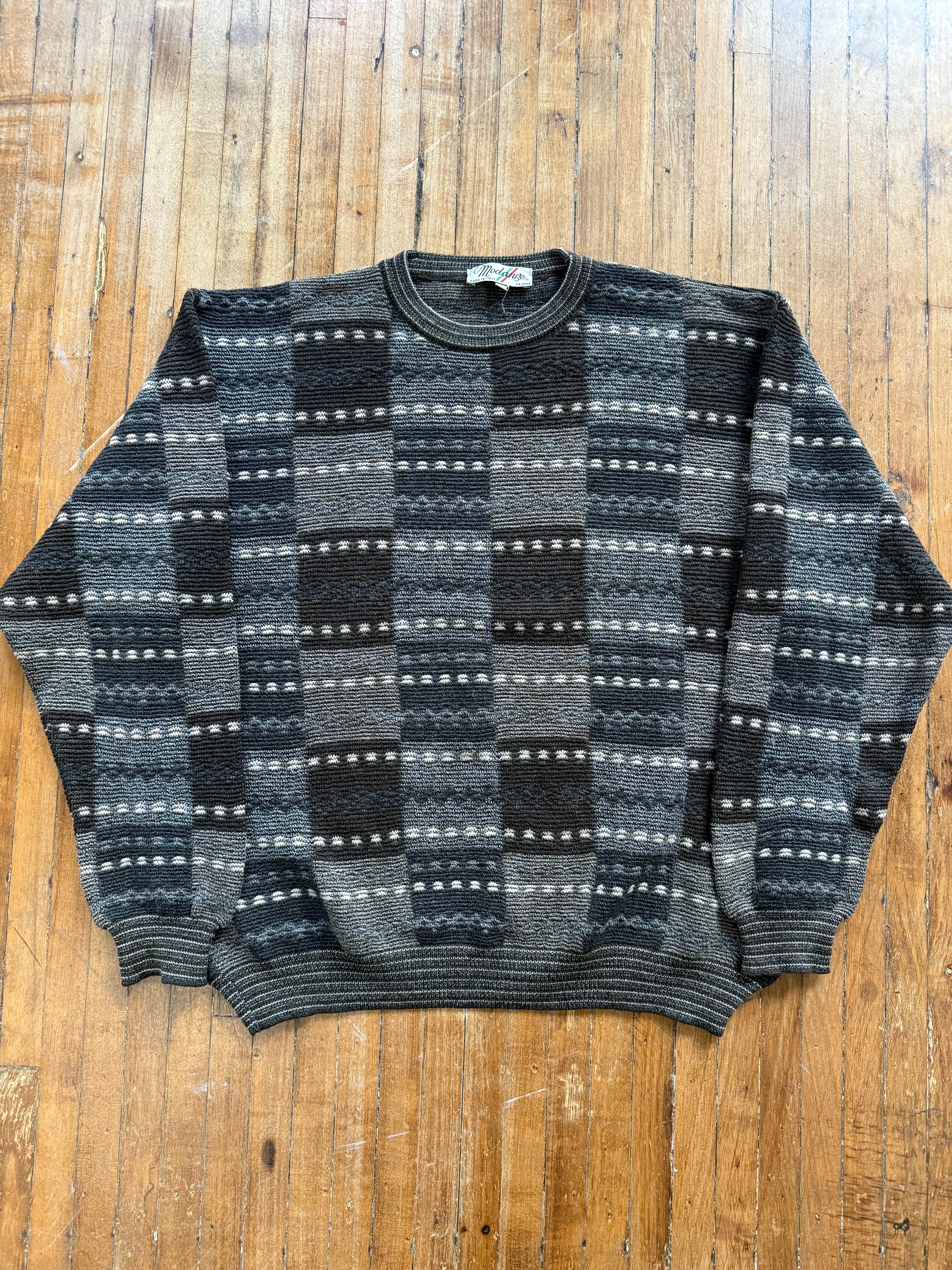 VINTAGE PATTERNED KNIT