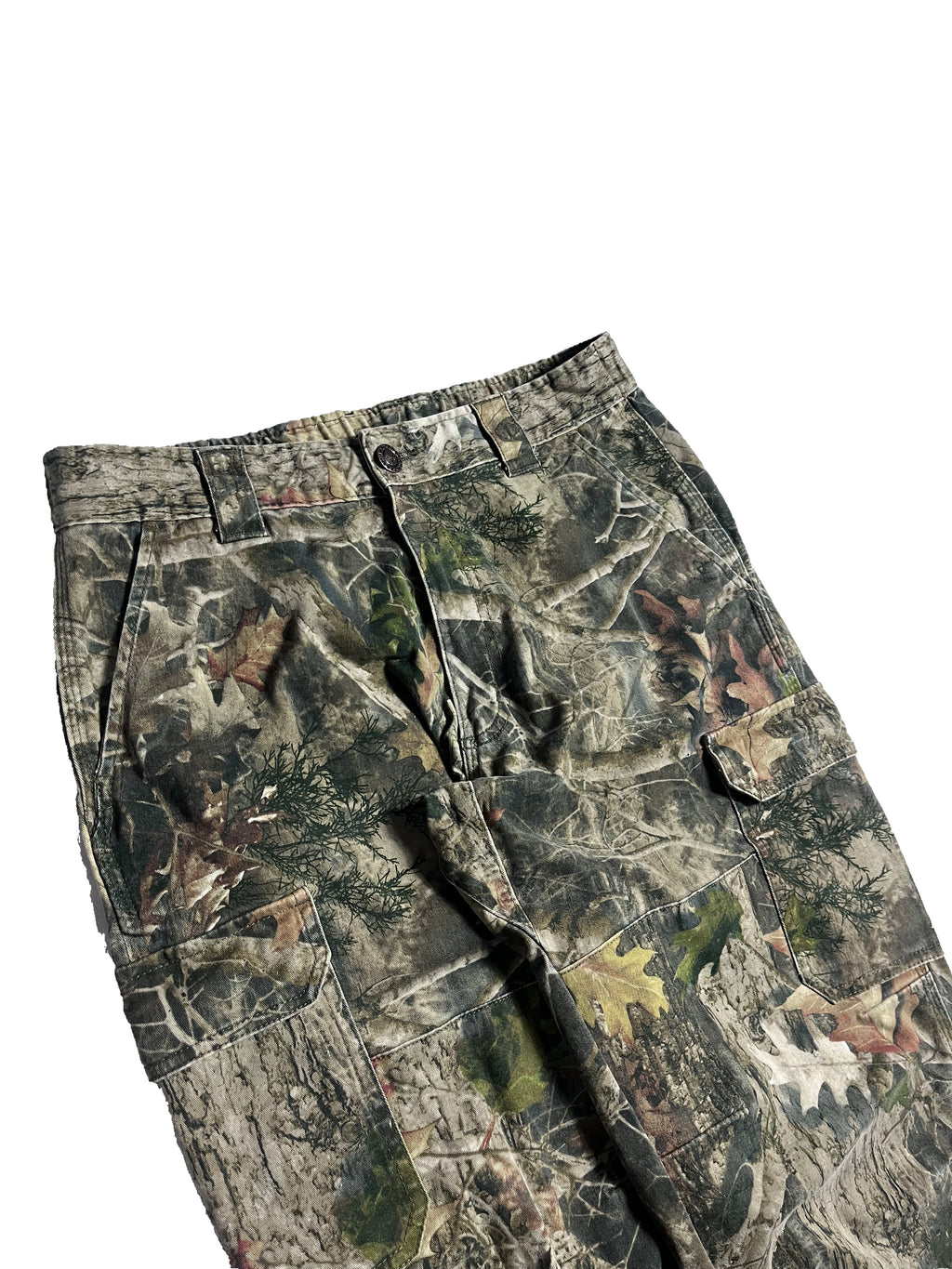 VINTAGE REAL TREE CARGO PANTS SIZE 32W