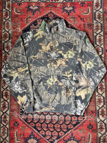 VINTAGE REALTREE 1/4 ZIP SIZE XL