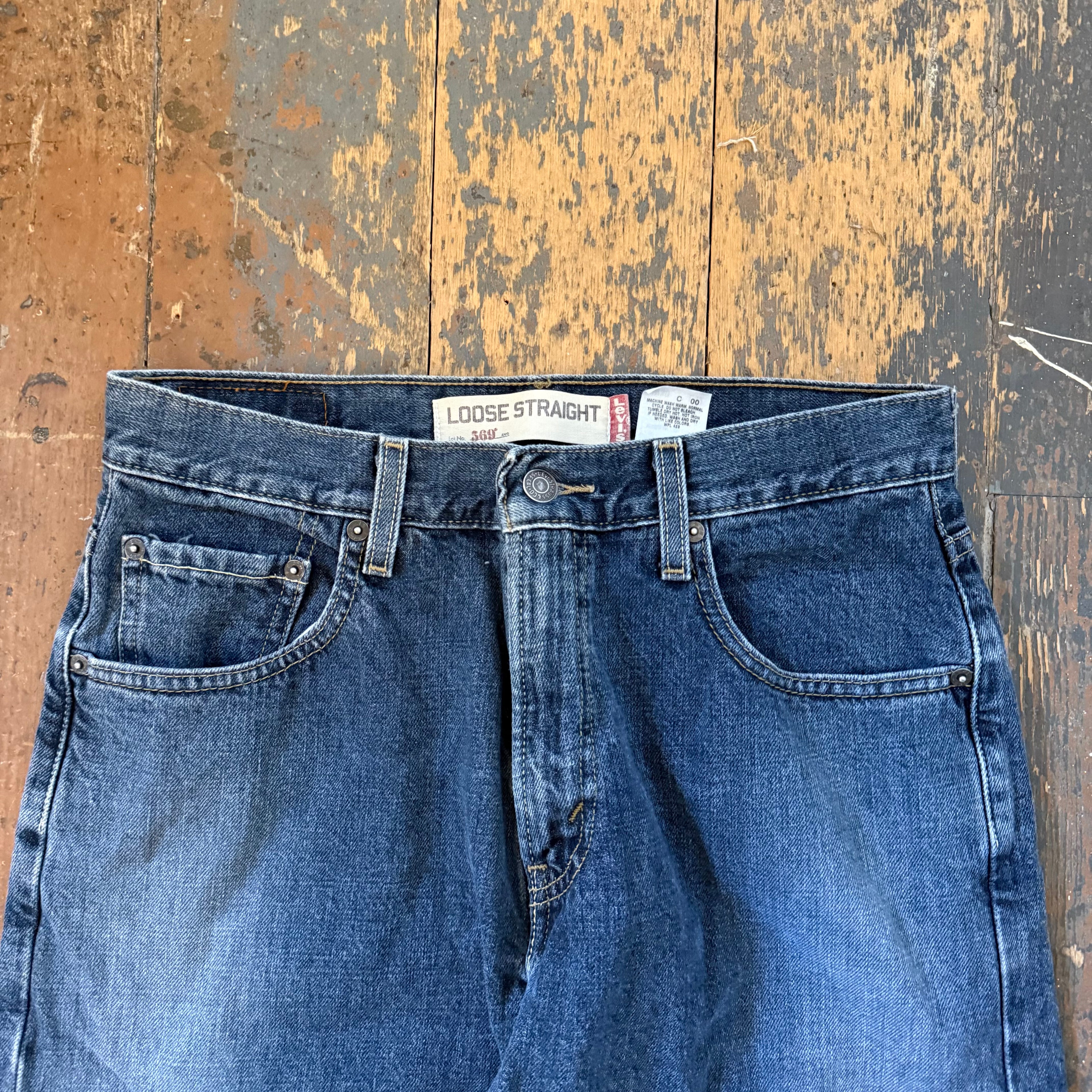 Vintage Loose Levi’s Denim Jeans - Size 30W