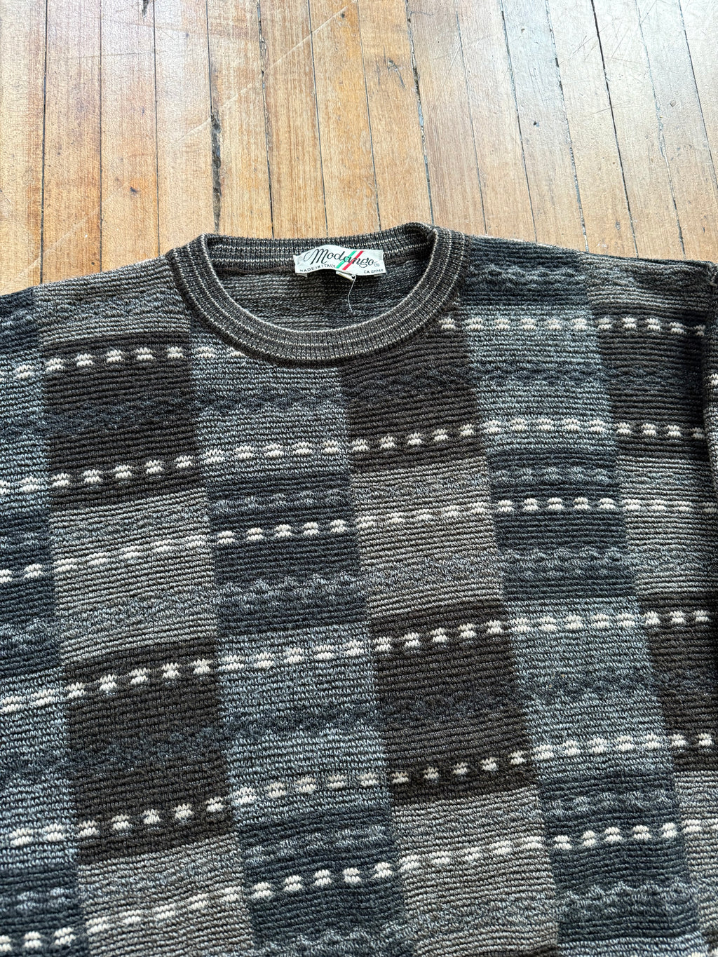 VINTAGE PATTERNED KNIT